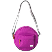 Roka Pink Paddington B Small Sustainable Canvas Crossbody Bag