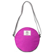 Roka Pink Paddington B Small Sustainable Canvas Crossbody Bag