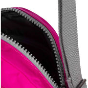 Roka Pink Paddington B Small Sustainable Nylon Crossbody Bag