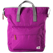 Roka Purple Bantry B Medium Sustainable Canvas Backpack