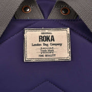 Roka Purple Bantry B Medium Sustainable Nylon Backpack