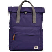 Roka Purple Canfield B Medium Sustainable Nylon Backpack