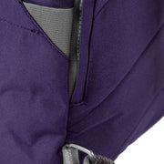 Roka Purple Finchley A Medium Sustainable Canvas Backpack