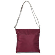 Roka Purple Kennington B Medium Sustainable Nylon Cross Body Bag