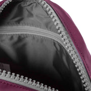 Roka Purple Paddington B Small Sustainable Nylon Crossbody Bag