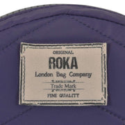 Roka Purple Paddington B Small Sustainable Nylon Crossbody Bag