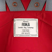 Roka Red Bantry B Large Sustainable Nylon Backpack