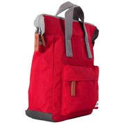 Roka Red Bantry B Small Sustainable Canvas Backpack