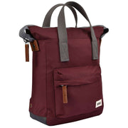 Roka Red Bantry B Small Sustainable Nylon Backpack