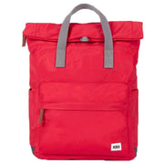 Roka Red Canfield B Medium Sustainable Nylon Backpack