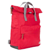 Roka Red Canfield B Medium Sustainable Nylon Backpack