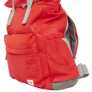 Roka Red Canfield B Medium Sustainable Nylon Backpack