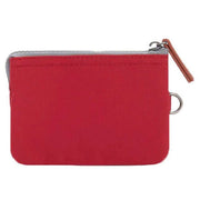 Roka Red Carnaby Small Sustainable Taslon Wallet