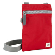 Roka Red Chelsea Sustainable Nylon Pocket Sling Bag