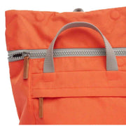Roka Red Finchley A Medium Sustainable Canvas Backpack