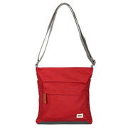 Roka Red Kennington B Medium Sustainable Nylon Cross Body Bag