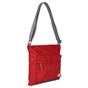 Roka Red Kennington B Medium Sustainable Nylon Cross Body Bag