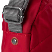 Roka Red Paddington B Small Sustainable Nylon Crossbody Bag