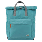Roka Turquoise Canfield B Large Sustainable Nylon Backpack
