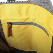 Roka Yellow Bantry B Medium Sustainable Canvas Backpack