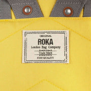 Roka Yellow Bantry B Medium Sustainable Canvas Backpack