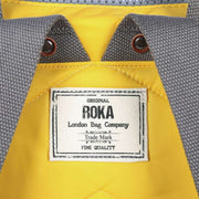 Roka Yellow Bantry B Medium Sustainable Nylon Backpack