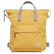 Roka Yellow Bantry B Small Sustainable Canvas Backpack