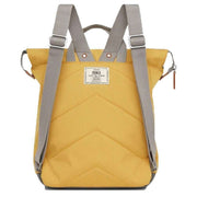 Roka Yellow Bantry B Small Sustainable Canvas Backpack