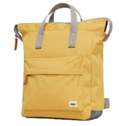 Roka Yellow Bantry B Small Sustainable Canvas Backpack