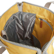 Roka Yellow Bantry B Small Sustainable Canvas Backpack