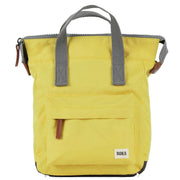 Roka Yellow Bantry B Small Sustainable Canvas Backpack