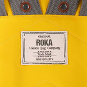 Roka Yellow Canfield B Medium Sustainable Nylon Backpack