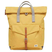 Roka Yellow Canfield C Medium Sustainable Canvas Backpack