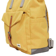 Roka Yellow Canfield C Medium Sustainable Canvas Backpack