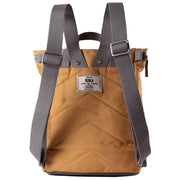 Roka Yellow Finchley A Small Sustainable Canvas Backpack