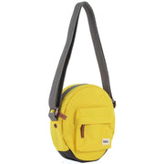 Roka Yellow Paddington B Small Sustainable Canvas Crossbody Bag