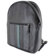 Ted Baker Black Esentle Striped Backpack