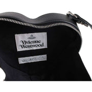 Vivienne Westwood Black Ella Vegan Heart Mini Backpack