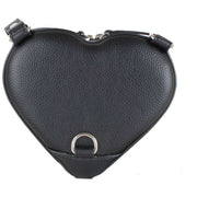 Vivienne Westwood Black Ella Vegan Heart Mini Backpack