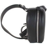 Vivienne Westwood Black Ella Vegan Heart Mini Backpack