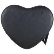 Vivienne Westwood Black Lousie Re-Vegan Grain Heart Crossbody Bag
