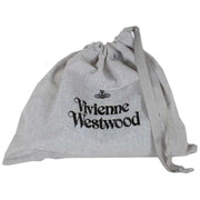 Vivienne Westwood Black Lousie Re-Vegan Grain Heart Crossbody Bag