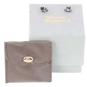 Vivienne Westwood Black Nano Solitaire Earrings