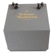 Vivienne Westwood Black Tamia Stud Earrings