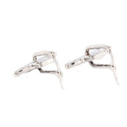 Vivienne Westwood Black Zinaida Hoop Earrings