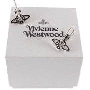 Vivienne Westwood Black Zinaida Hoop Earrings