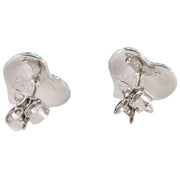 Vivienne Westwood Blue Petra Heart Earrings