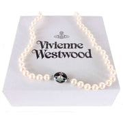 Vivienne Westwood Cream Loelia Pearl Necklace
