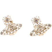 Vivienne Westwood Gold Beryl Bas Relief Earrings