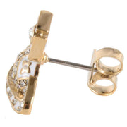 Vivienne Westwood Gold Beryl Bas Relief Earrings